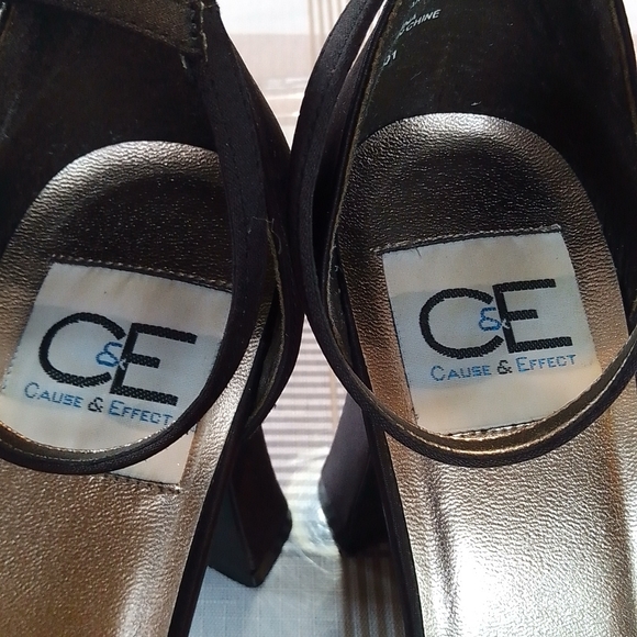 Cause & Effect Satin Shoes - Picture 4 of 7